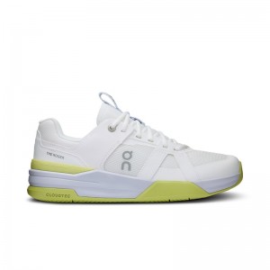 Undyed/Acacia On Running THE ROGER Clubhouse Pro Kids' Tennis Shoes | JW0761549