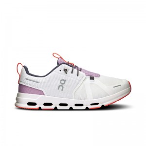 Undyed-White/Mauve On Running Cloud Sky Kids' Running Shoes | BG1402583