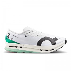 Undyed-White/Mint On Running Cloudboom Echo 3 Men's Running Shoes | GO2514867