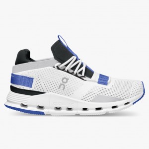 White/Cobalt On Running Cloudnova Women's Sneakers | TK9427851