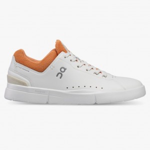 White/Copper On Running THE ROGER Advantage Women's Sneakers | FS9857164