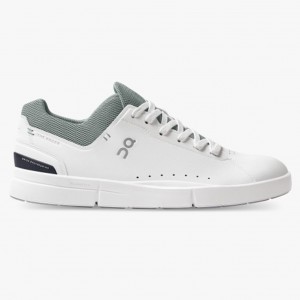 White/Eucalyptus On Running THE ROGER Advantage Men's Sneakers | EI6298045