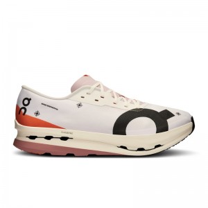 White/Flame On Running Cloudboom Echo 3 Men's Running Shoes | ML5139708