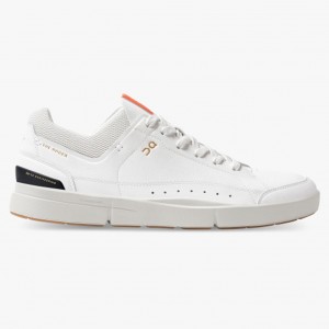 White/Flame On Running THE ROGER Centre Court Men's Sneakers | OE2463195