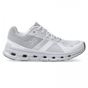 White/Frost On Running Cloudrunner Wide Women's Road Running Shoes | RU5463712