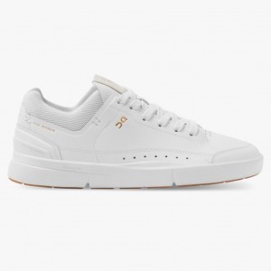 White/Gum On Running THE ROGER Centre Court Women's Sneakers | ZJ7480239