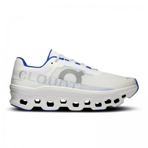 White/Indigo On Running Cloudmonster LNY Men's Running Shoes | UG7104936