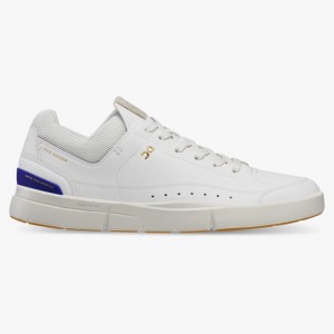 White/Indigo On Running THE ROGER Centre Court Men's Sneakers | HI3186207