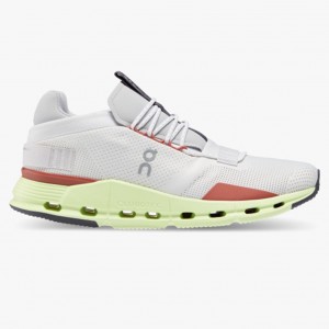 White/Limelight On Running Cloudnova Men's Sneakers | MI6321074