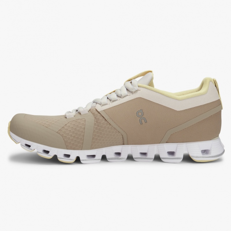 Beige On Running Cloud Beam Women's Road Running Shoes | DE8976450