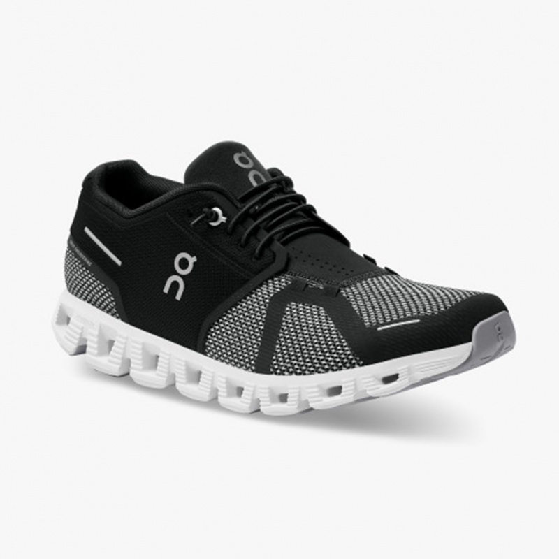 Black/Alloy On Running Cloudgo Men's Running Shoes | KS8510726