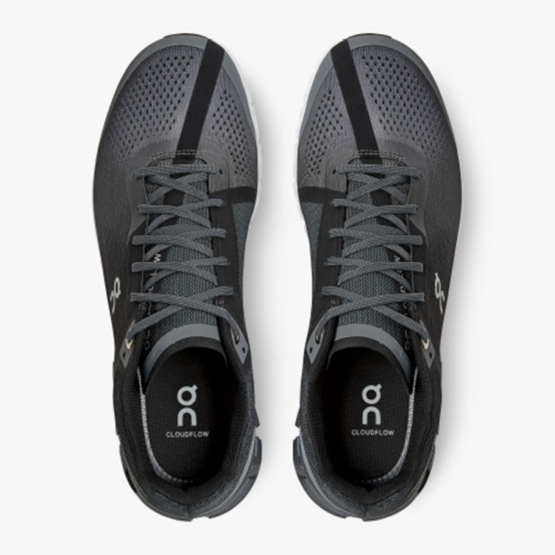 Black/Asphalt On Running Cloudflow Men's Training Shoes | WR6209137