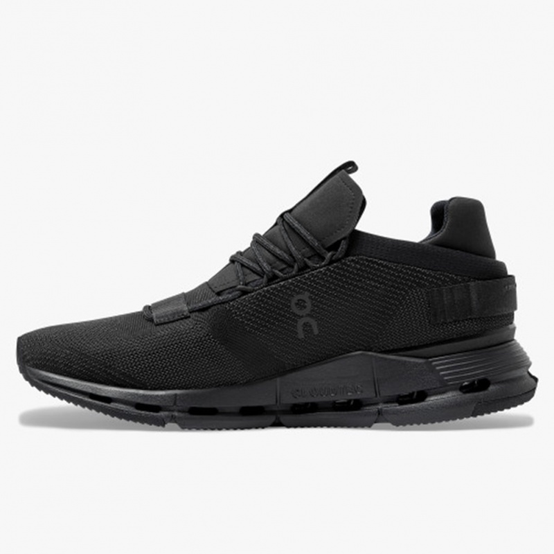 Black/Eclipse On Running Cloudnova Men's Sneakers | TC1283645