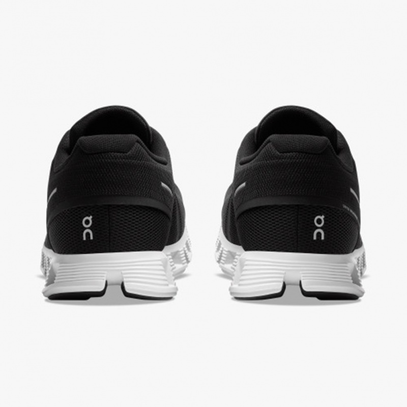 Black/White On Running Cloud 5 Men's Running Shoes | TJ2634098