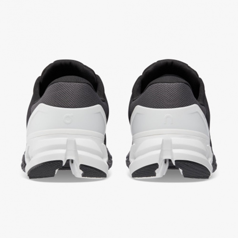 Black/White On Running Cloudflyer 4 Wide Women's Running Shoes | QS3195284