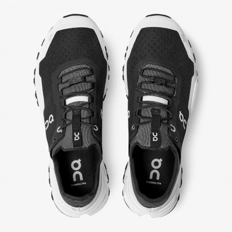 Black/White On Running Cloudultra Men's Trail Running Shoes | KG6258317