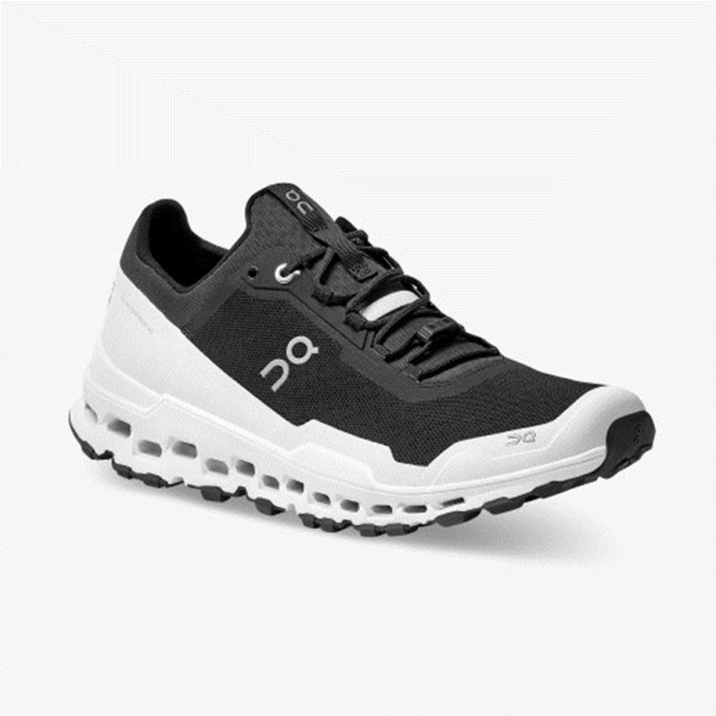 Black/White On Running Cloudultra Men's Trail Running Shoes | KG6258317