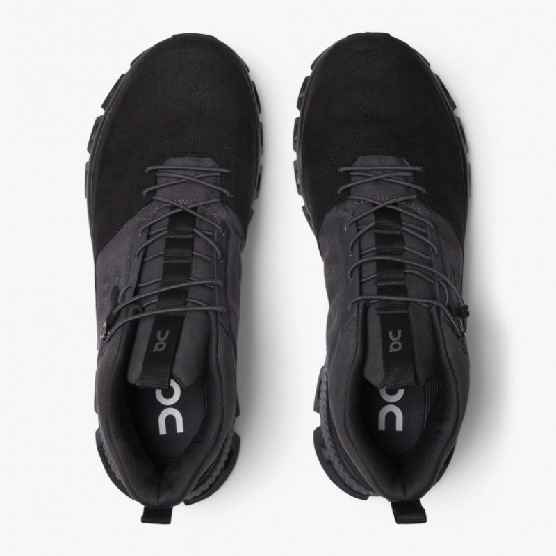 Black On Running Cloud Hi Men's Road Running Shoes | CU2083961