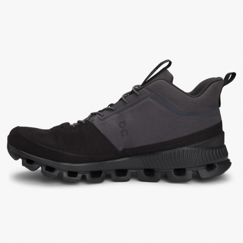 Black On Running Cloud Hi Men's Road Running Shoes | CU2083961