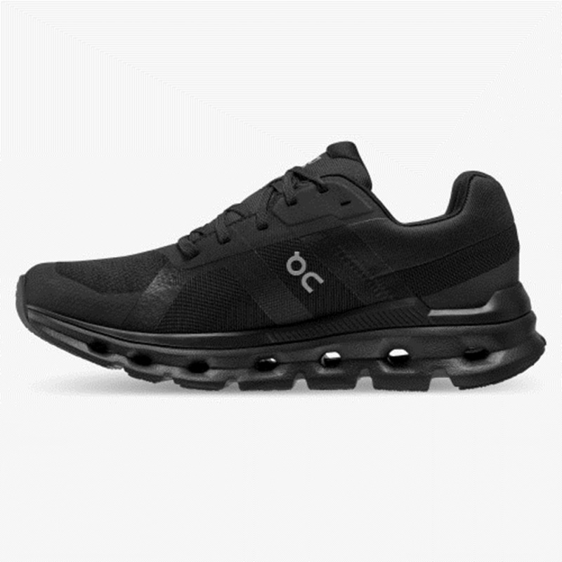 Black On Running Cloudrunner Waterproof Women's Running Shoes | NY7956041