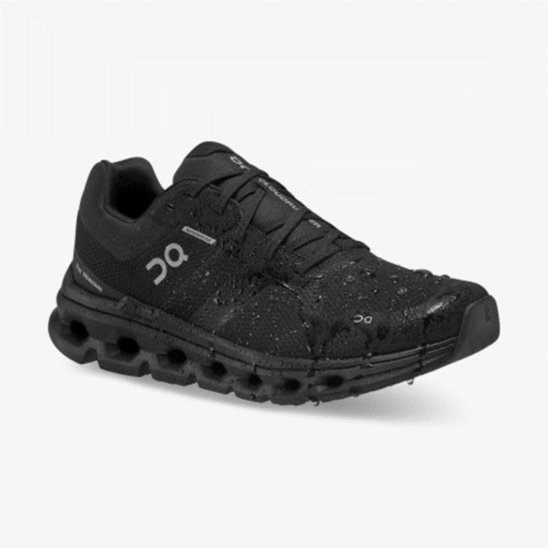 Black On Running Cloudrunner Waterproof Women's Running Shoes | NY7956041