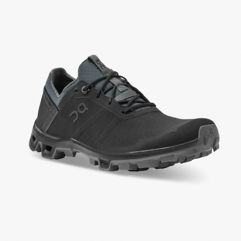 Black On Running Cloudventure Peak Men's Trail Running Shoes | YS6724901