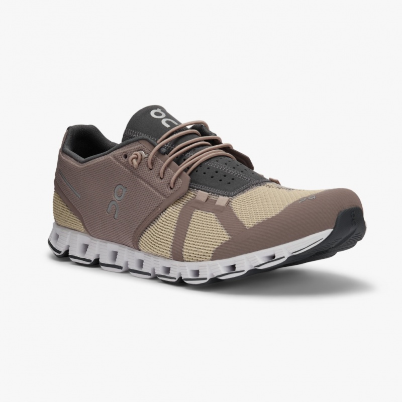 Brown On Running Cloud Men's Road Running Shoes | PA9601372