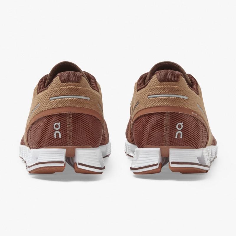 Brown On Running Cloud Men's Road Running Shoes | RW3054692