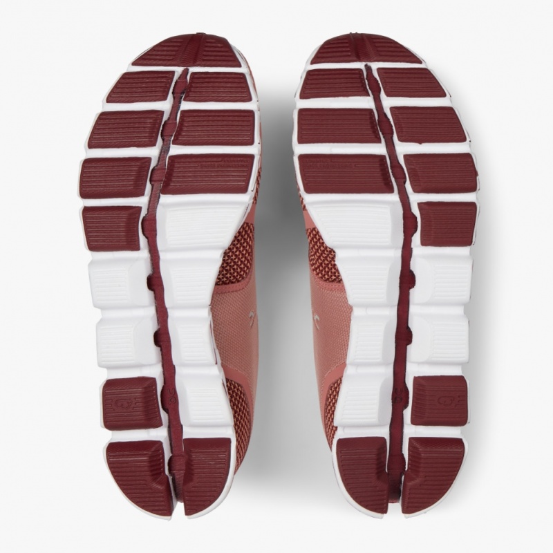 Burgundy On Running Cloud Women's Road Running Shoes | LK3096871