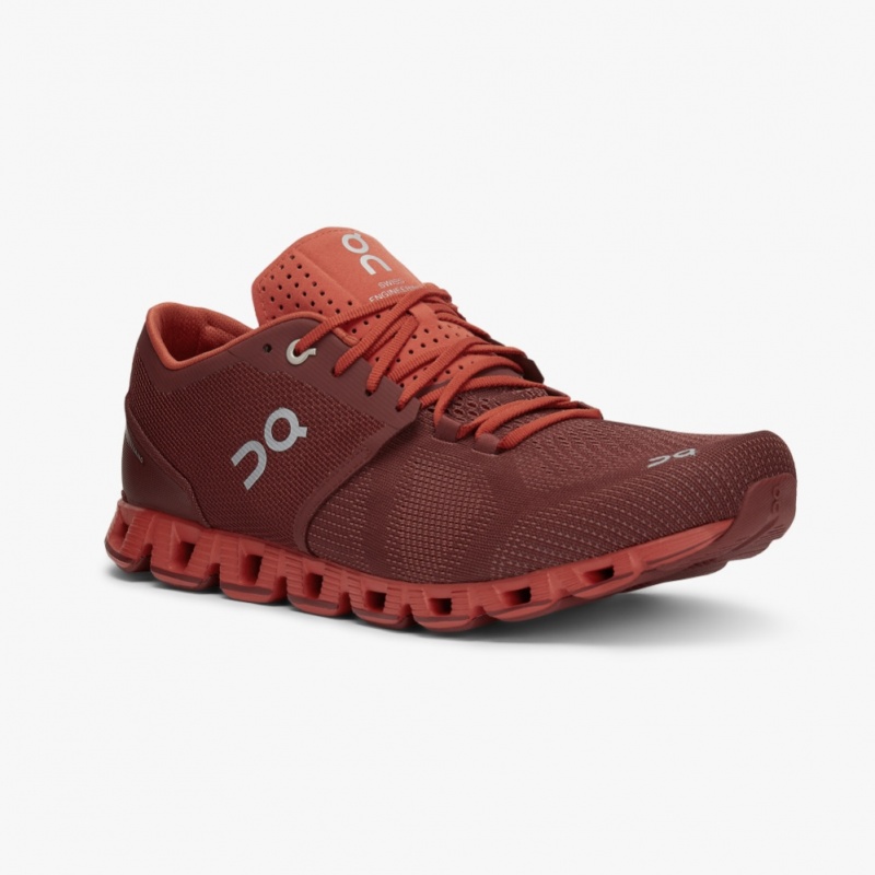 Burgundy On Running Cloud X Men's Training Shoes | DU5603741