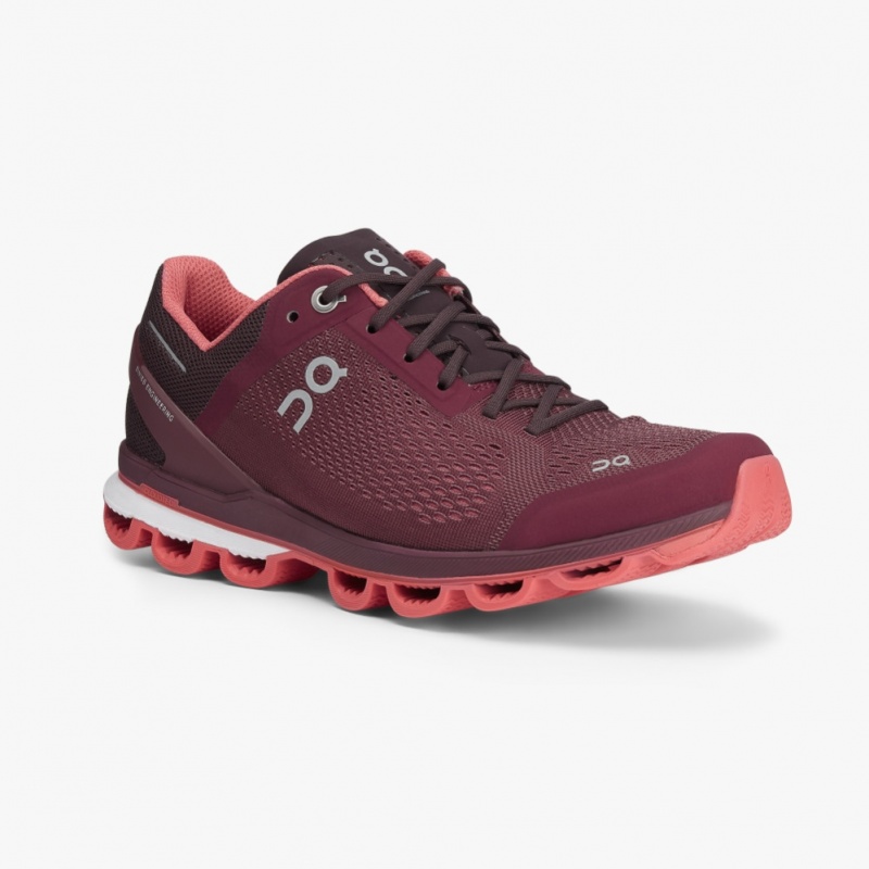 Burgundy On Running Cloudsurfer Women's Training Shoes | XN4381290