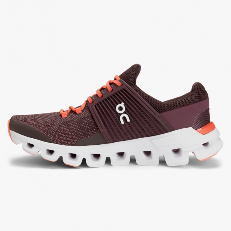 Burgundy On Running Cloudswift Women's Road Running Shoes | AL7365892