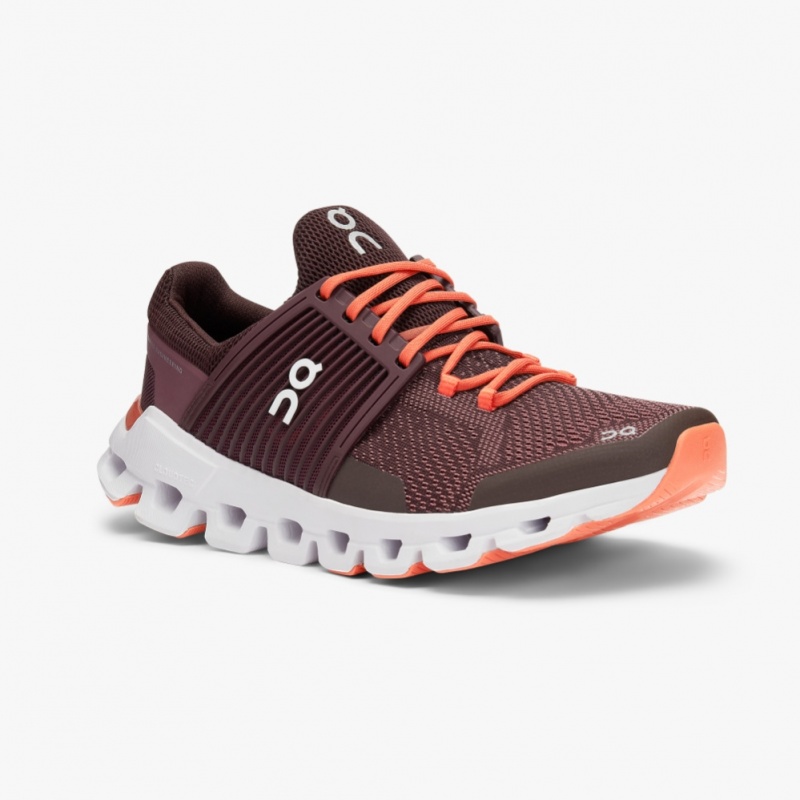 Burgundy On Running Cloudswift Women's Road Running Shoes | AL7365892