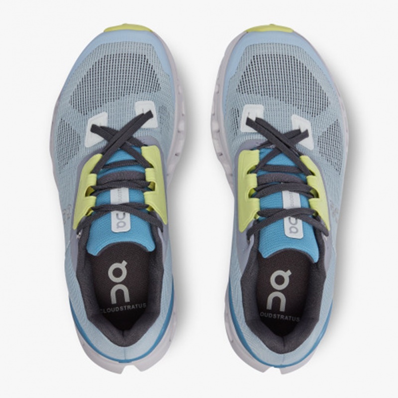 Chambray/Lavender On Running Cloudstratus Women's Road Running Shoes | HP1403758