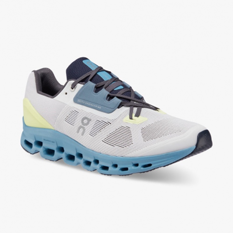 Frost/Niagara On Running Cloudstratus Men's Road Running Shoes | SA0284913