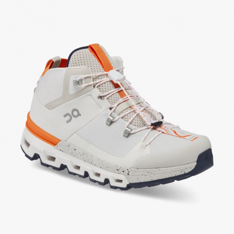 Frost/White On Running Cloudtrax Women's Hiking Boots | YO0197854