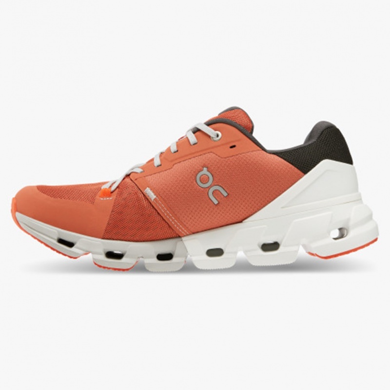 Ginger/White On Running Cloudflyer 4 Men's Running Shoes | VI1907546