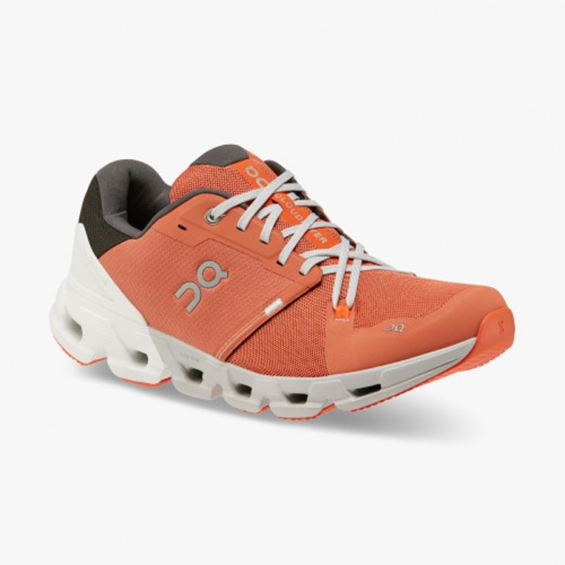 Ginger/White On Running Cloudflyer 4 Men's Running Shoes | VI1907546