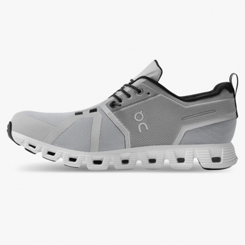 Glacier/White On Running Cloud 5 Waterproof Women's Running Shoes | WO3876954