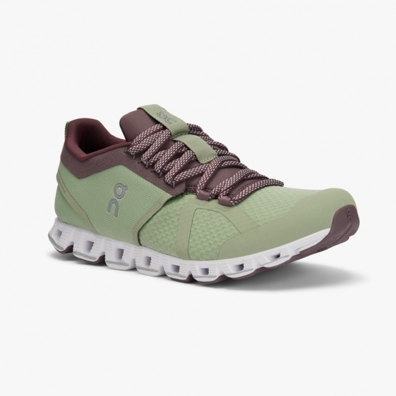 Green On Running Cloud Beam Women's Road Running Shoes | AS9852064