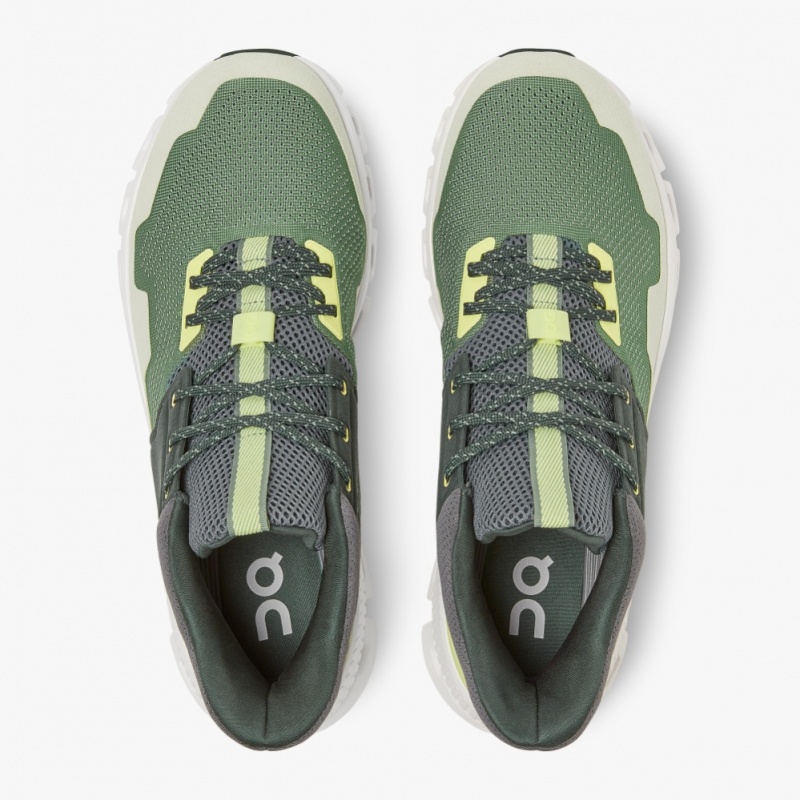 Green On Running Cloud Hi Edge Men's Road Running Shoes | EO3019254