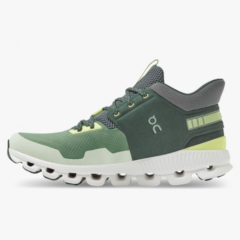 Green On Running Cloud Hi Edge Men's Road Running Shoes | EO3019254