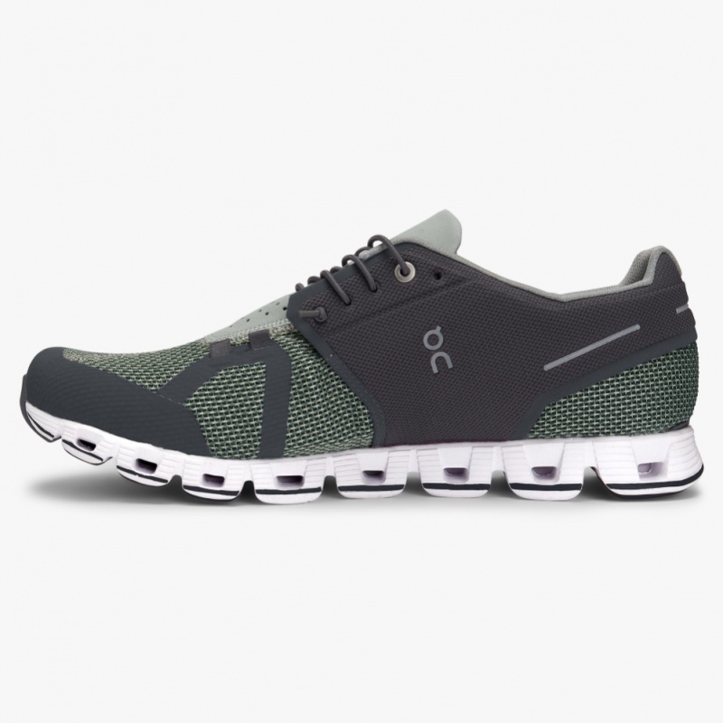 Green On Running Cloud Men's Road Running Shoes | ZU2496183