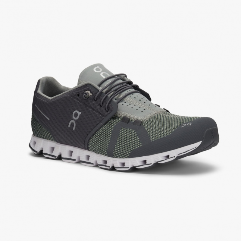 Green On Running Cloud Men's Road Running Shoes | ZU2496183