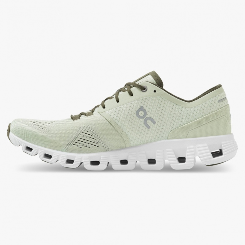 Green On Running Cloud X Men's Training Shoes | VC3269458