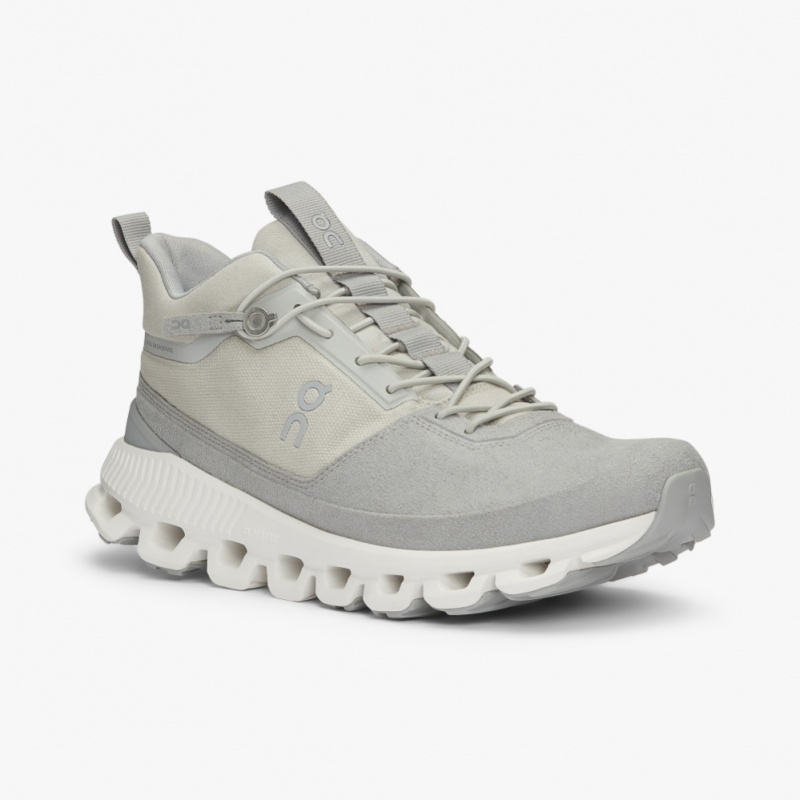 Grey On Running Cloud Hi Women's Road Running Shoes | DN8046379