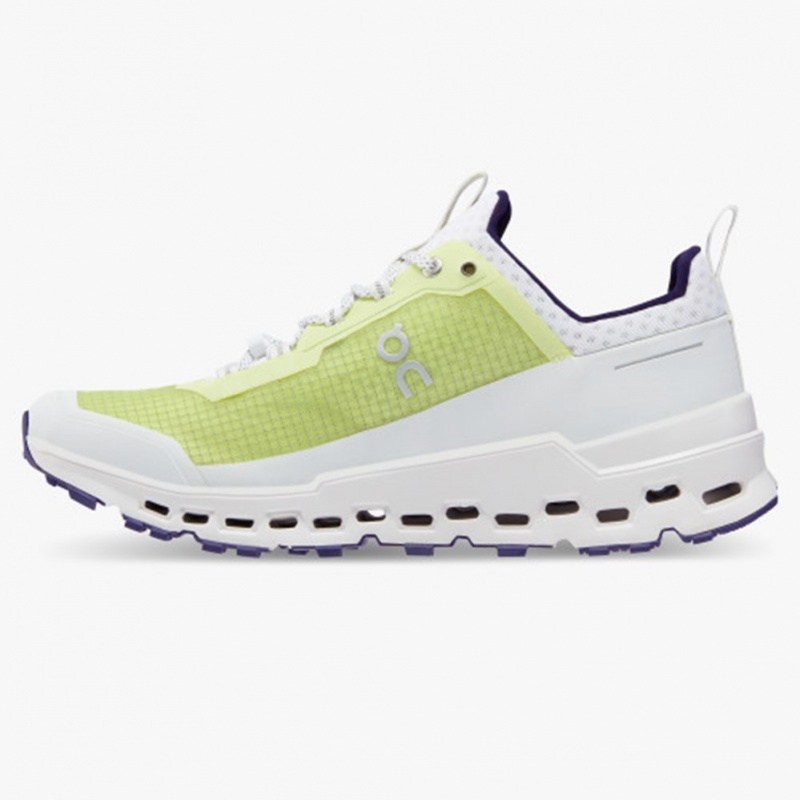 Hay/White On Running Cloudultra Fluorite Men's Trail Running Shoes | OG6701295