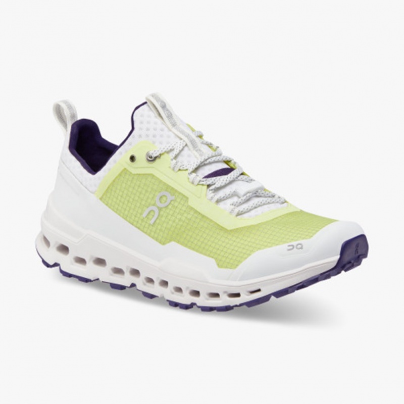 Hay/White On Running Cloudultra Fluorite Men's Trail Running Shoes | OG6701295