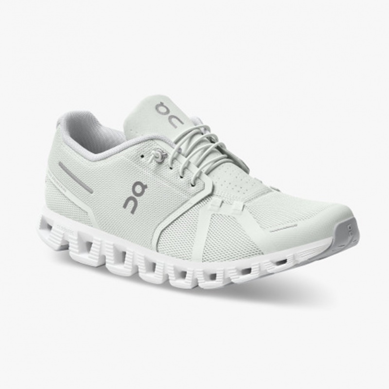 Ice/White On Running Cloud 5 Men's Running Shoes | HV4036298