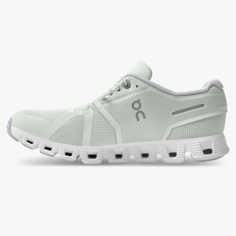 Ice/White On Running Cloud 5 Women's Running Shoes | DP2609548